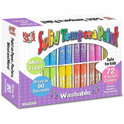 The Pencil Grip Kwik Stix Kwik Stix Tempera Paint/Paper Set, TPG692