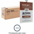 Lavazza Flavia Freshpack Alterra Hazelnut Flavored Coffee Freshpack, 40 / Carton, LAV48722