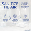 Reckitt Benckiser plc Lysol Linen Scent Air Sanitizer, Blue, 6 / Carton, RAC99351CT