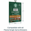 Lavazza North America Flavia Freshpack Starbucks Pike Place Roast Freshpack, 38 / Carton, LAV48725