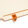 Smead ETYJ Color-Coded Year Labels, Orange, 1 Roll, SMD68326