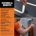 Gorilla Glue Max-Strength Mounting Tape, Black, GOR112962