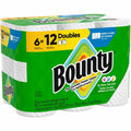 Procter & Gamble Bounty Select-A-Size Paper Towels, Green, 6 / Carton, PGC15703