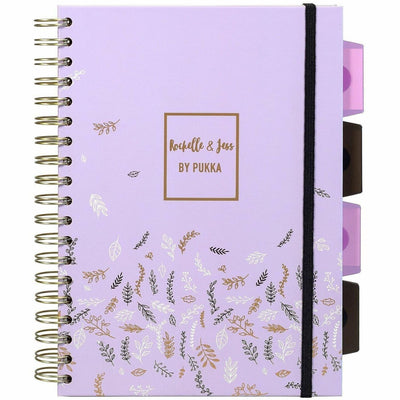 Pukka Pads 2000 Pads Rochelle & Jess Notebook, 7 1/2" x 10", 3 / Pack, PKP9917ROC