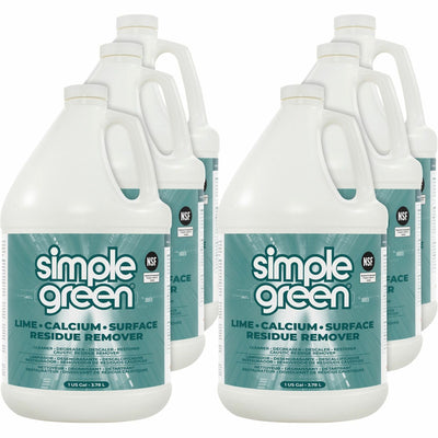 Sunshine Makers Simple Green Lime-Calcium-Surface Residue Remover, Turquoise, 6 / Carton, SMP1700128CT