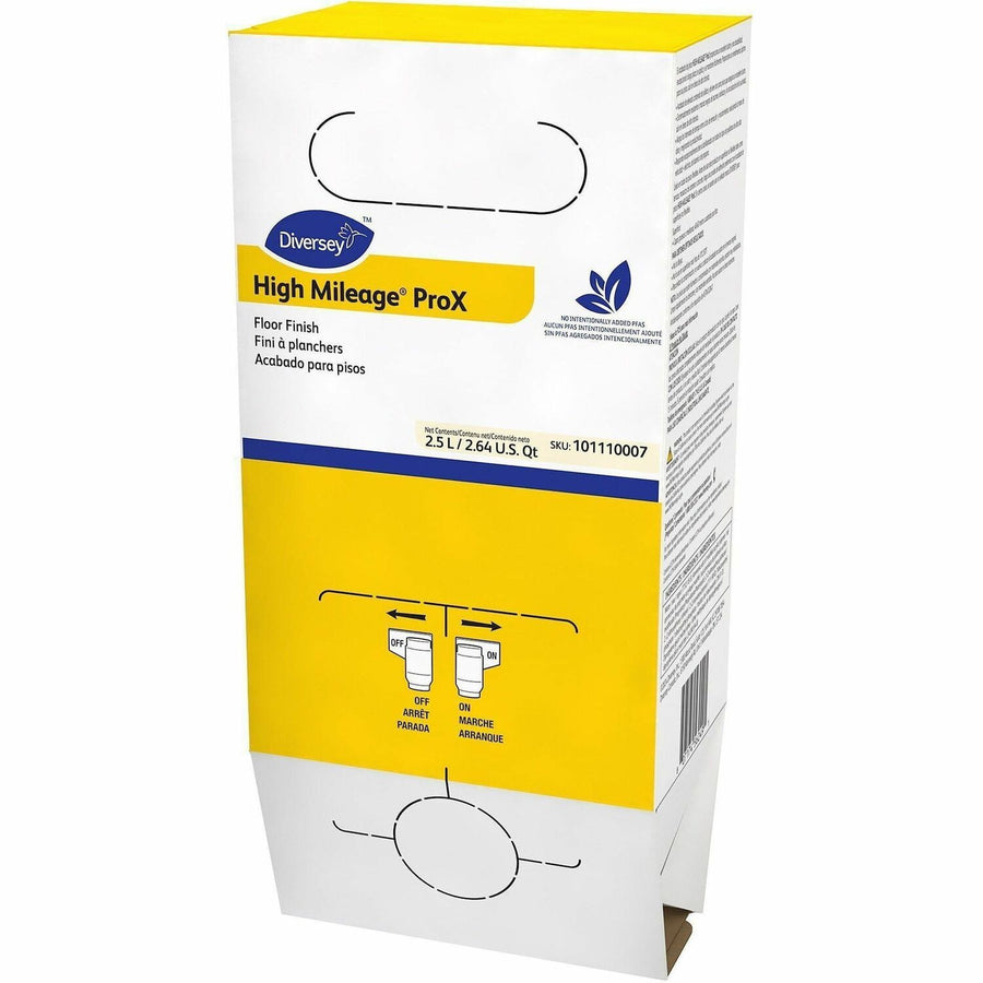 Diversey Care High-Mileage Floor Finish, White, Non-yellowing, DVO101110007