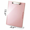 Officemate Clear View Storage Clipboard, Pink, OIC83397