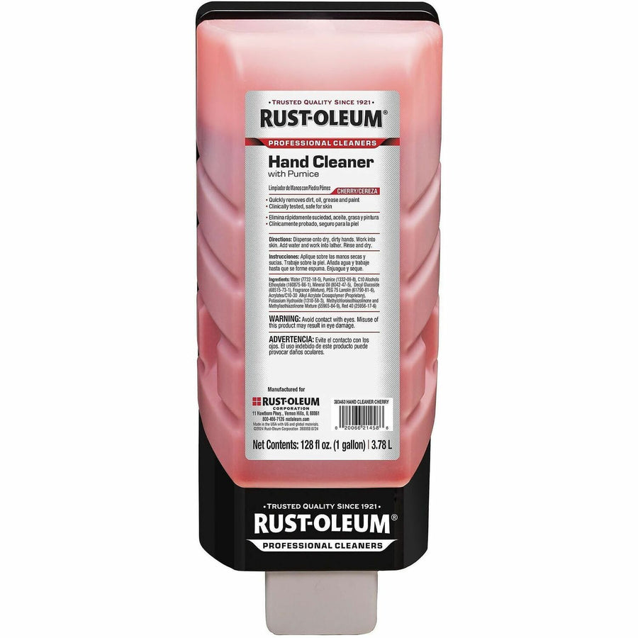 Rust-Oleum Professional Hand Cleaner with Pumice, Red, Heavy Duty, RST383463