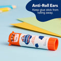 Elmer's BlooStick Buddies Glue Sticks, Blue, 48 / Box, EPI2213735