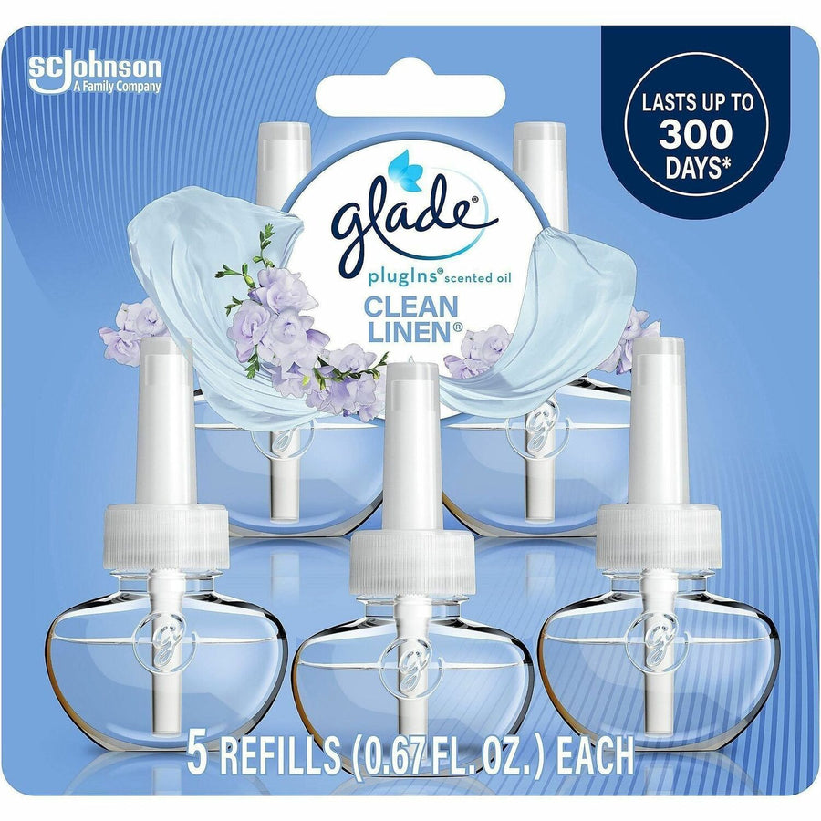 Glade PlugIns Refill, Nitro Musk Free, 5 / Pack, SJN375682