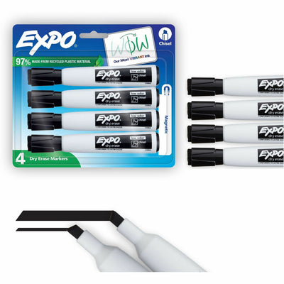 Newell Expo Magnetic Dry-erase Marker, 4 / Pack, SAN1944729A