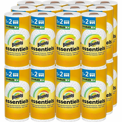 Procter & Gamble Bounty Essentials Paper Towels, Yellow, 24 / Carton, PGC16540