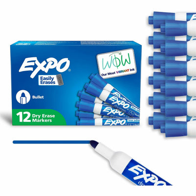 Newell Expo Bold Color Dry-erase Markers, 1 Dozen, SAN82003A