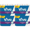 Kimberly-Clark Viva Choose-A-Sheet Paper Towels, White, 4 / Carton, KCC49413CT