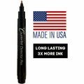 Dri Mark Compact Counterfeit Detector Pen, Black, 50 / Pack, DRICFD50PK