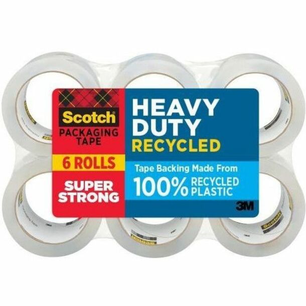 Scotch Packaging Tape, 1.88", 54.60 yd, Heavy Duty, 1 / Pack, MMM77506