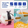 Brother P-touch Tze Label Tape, Glitter Gold, BRTTZEPR831G