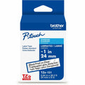 Brother Genuine P-touch TZe151 BK on CLR Label Tape, Laminated, 24mmX8m, Clear, BRTTZE151G