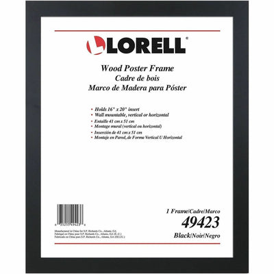 Lorell Poster Frame, Black, LLR49423
