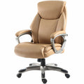 Lorell Kyros High-Back Executive Chair, Caramel, LLR63292
