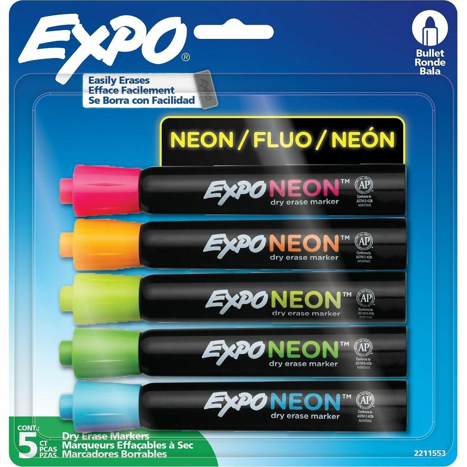 Expo Dry Erase Markers, 1 Pack