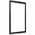 Deflecto Wall Mount Snap Frame, Black, DEF690003B