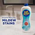 The Dial Soft Scrub Total Bath/Kitchen Cleanser, White, DIA07226