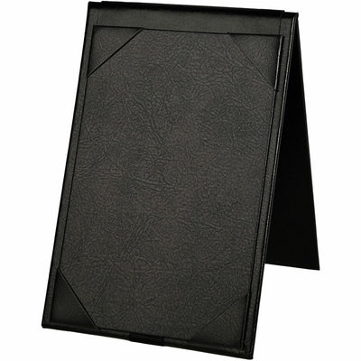 Deflecto Double-Sided A-Frame Table Tent, Black, DEF4440