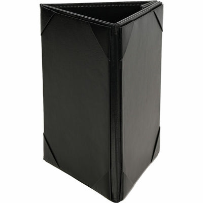Deflecto Three-Panel Table Tent, Black, DEF4442