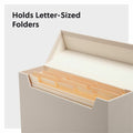 Smead Letter Recycled Box File, Beige, 8 1/2" Width x 11" Length, SMD70232