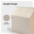 Smead Stadium 1/3 Tab Cut Letter Recycled Expanding File, Beige, 8 1/2" Width x 11" Length, SMD70226