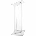 Kantek Standing Lectern, Clear, KTKAP360