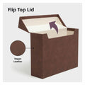 Smead Letter Recycled Box File, Saddle, 8 1/2" Width x 11" Length, SMD70234