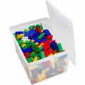 ERA Group Storex Plastic File Tote Storage Box, Clear, 1 Pack, STX61539U04C
