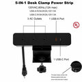 Lorell Power Outlet, Black, LLR34001