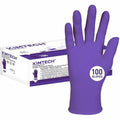Ansell Kimtech Purple Nitrile Exam Gloves, 100 / Box, ANS55083