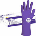 Ansell Kimtech Purple Nitrile-Xtra Exam Gloves, 10 / Carton, ANS50601