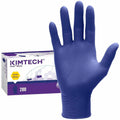 Ansell Kimtech Vista Nitrile Exam Gloves, Purple, 200 / Box, ANS62828