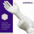 Ansell Kimtech G3 NXT Nitrile Gloves, White, 10 / Carton, ANS62992