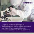 Ansell Kimtech G3 NXT Nitrile Gloves, White, 10 / Carton, ANS62992