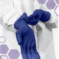 Ansell Kimtech Vista Nitrile Exam Gloves, Purple, 200 / Box, ANS62825