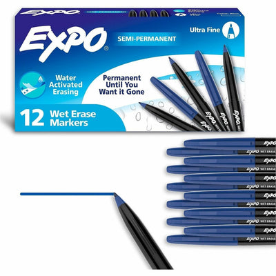 Newell Expo Wet Erase Markers, Ultra Fine Tip, 1 / Piece, SAN16003A