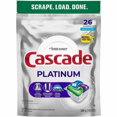 Procter & Gamble Cascade Platinum ActionPacs, Silver, PGC15536