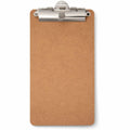 Officemate 83156 Receipt Clipboard, Portrait, Top Clip, 12pk, Wood, 12 Pack, OIC83156