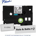 Brother P-touch Tze Label Tape, Matte Silver, BRTTZES951G