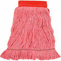 Genuine Joe 5" Looped End Wet Mop, Red, GJO47541