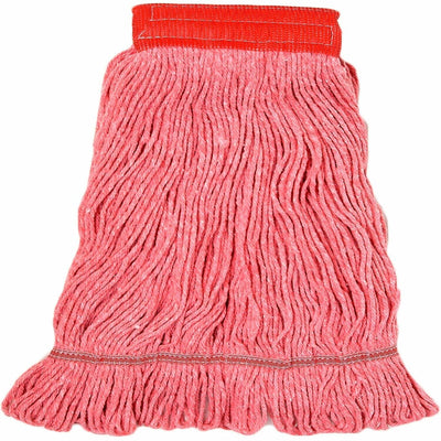 Genuine Joe 5" Looped End Wet Mop, Red, GJO47541