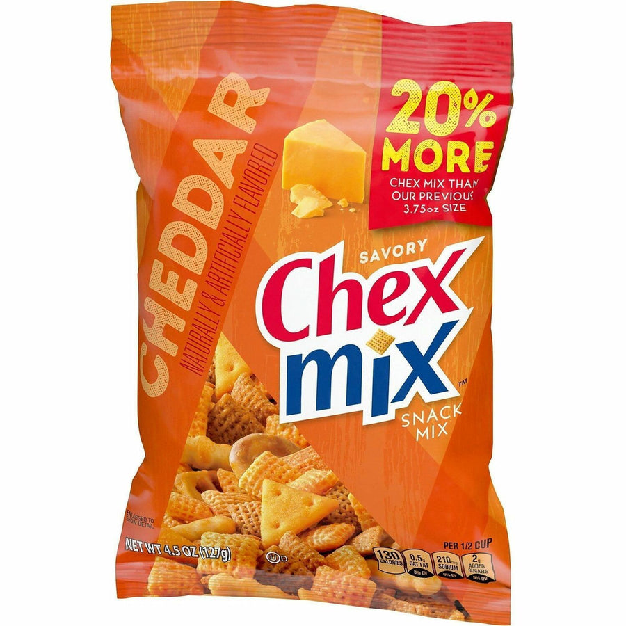 Chex Cheddar Snack Mix, 8 / Carton, GNMSN15532