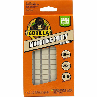 Gorilla Glue Mounting Putty, Beige, GOR109100