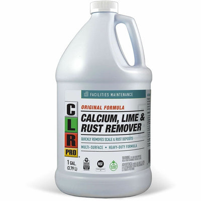 Jelmar CLR Pro Calcium, Lime & Rust Remover, White, 1 Bottle, JELFMCLR1284P